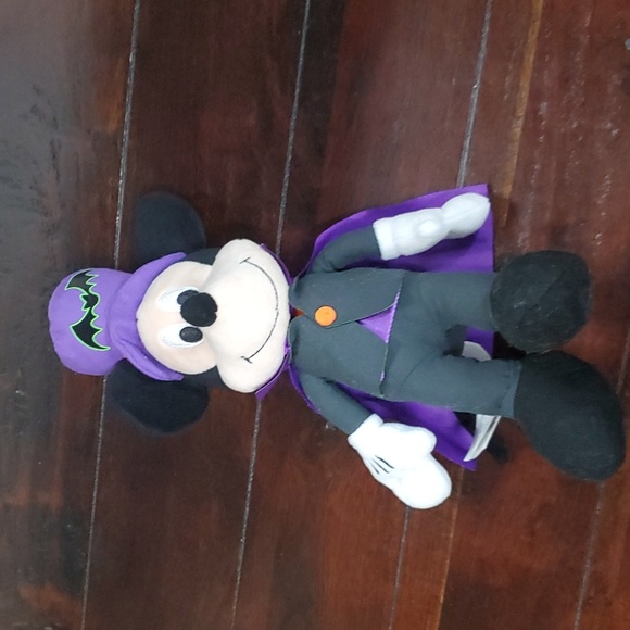 Disney Mickey Mouse Count Dracula Plush Toy Collectible - Picture 2 of 8
